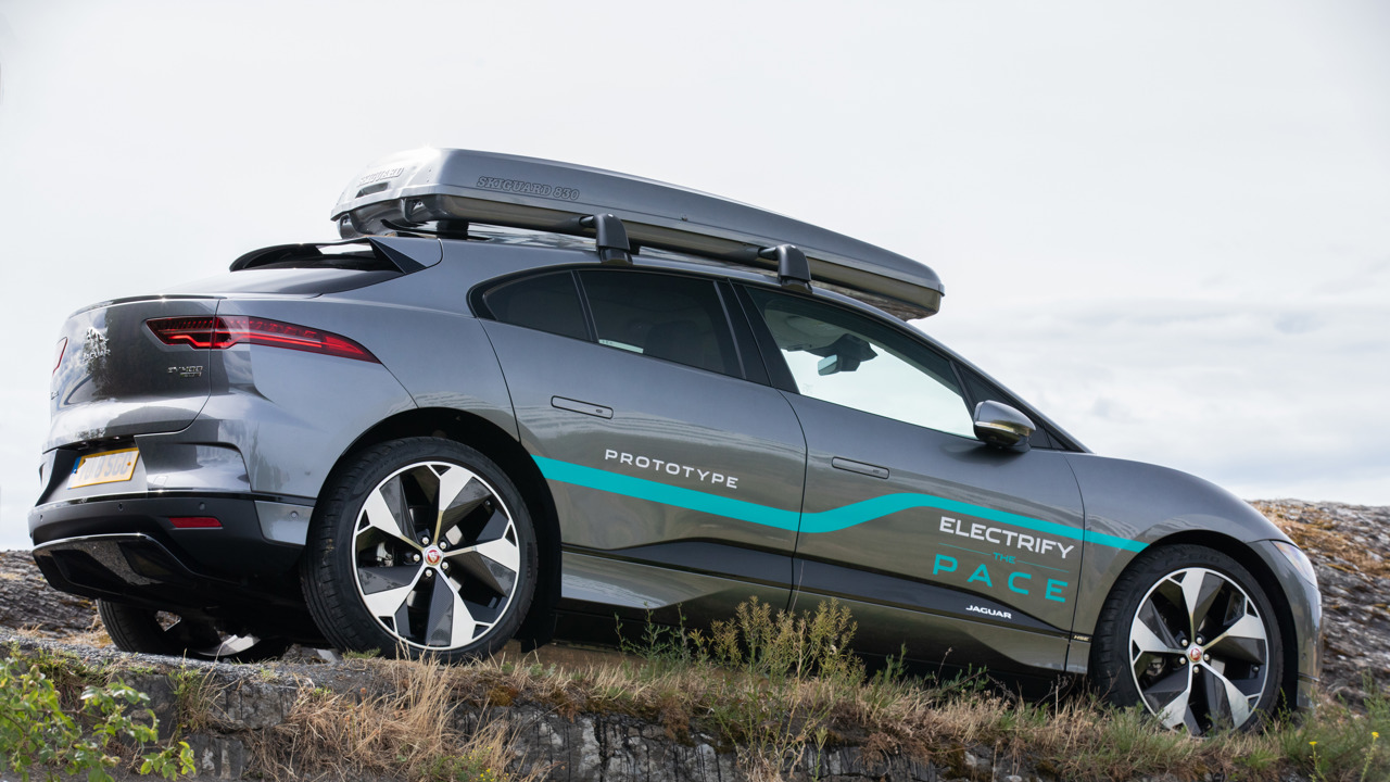 Jaguar I-PACE, med Skiguard 830T